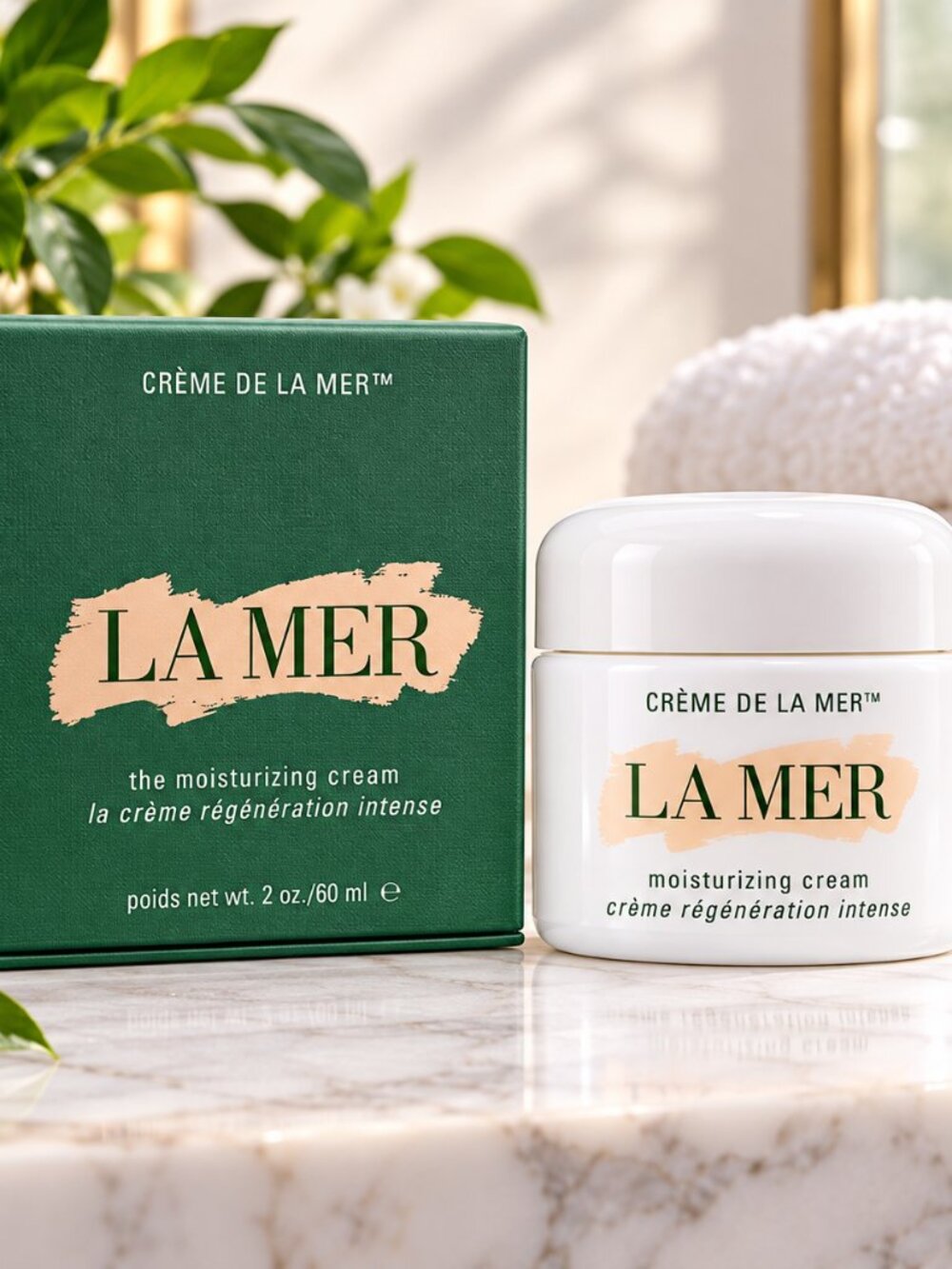 La Mer Crème de La Mer Moisturizing Cream 2 oz / 60 ml NWT